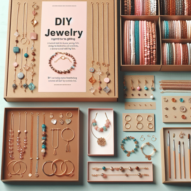 kits de bijuterias DIY para presente