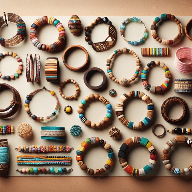 pulseiras sustentáveis: reaproveitando materiais em acessórios únicos