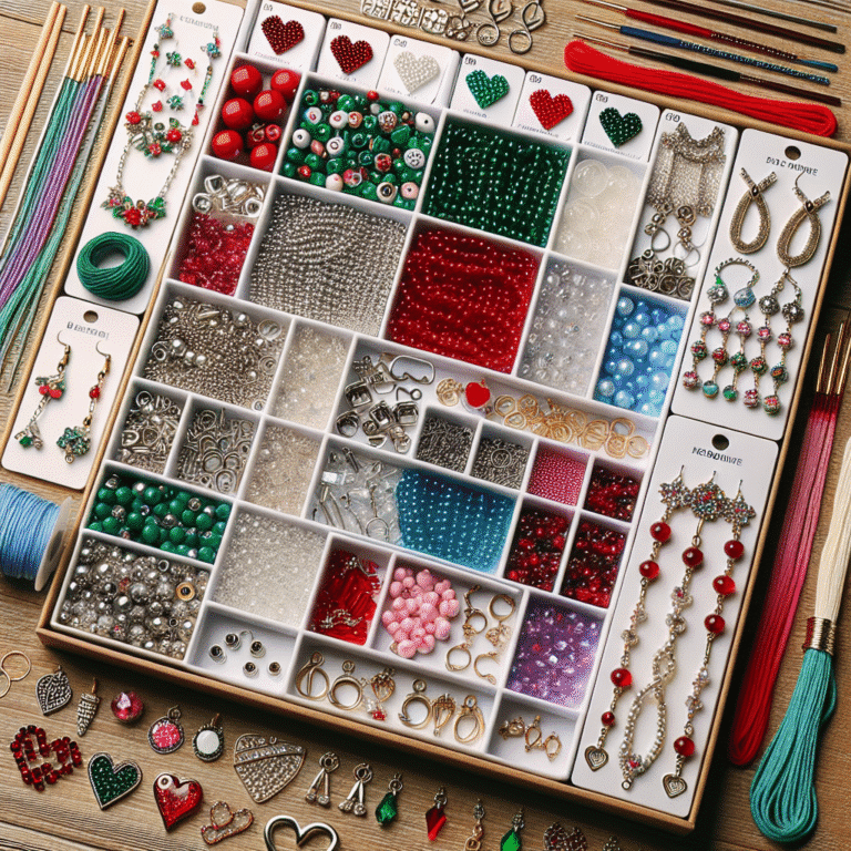 kits DIY de bijuterias para datas especiais