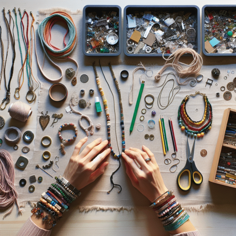 como fazer bijuterias DIY com materiais recicláveis