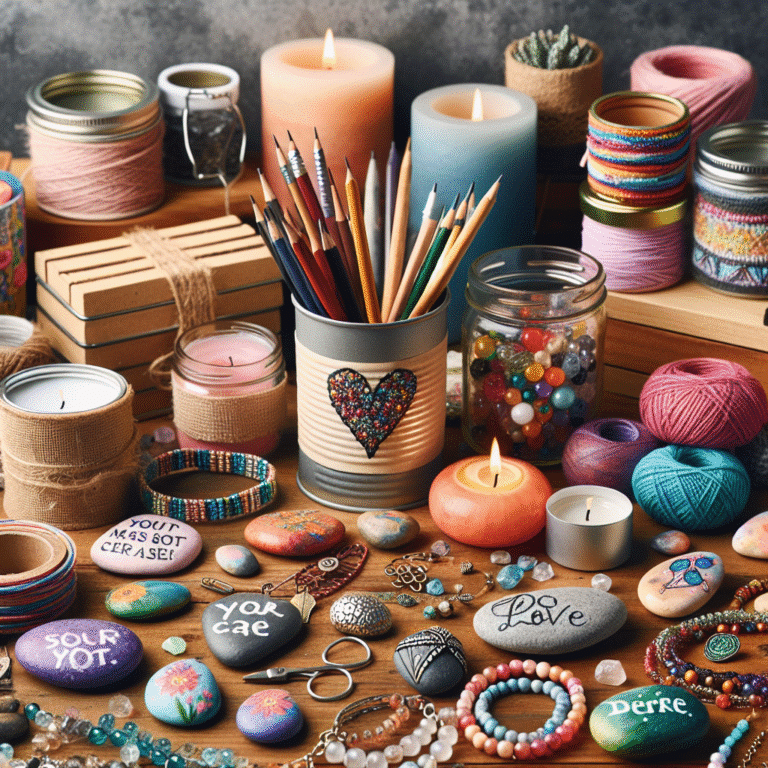 DIY presentes artesanais baratos